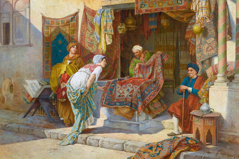 History of Oriental carpets - Oriental rugs in ancient times and