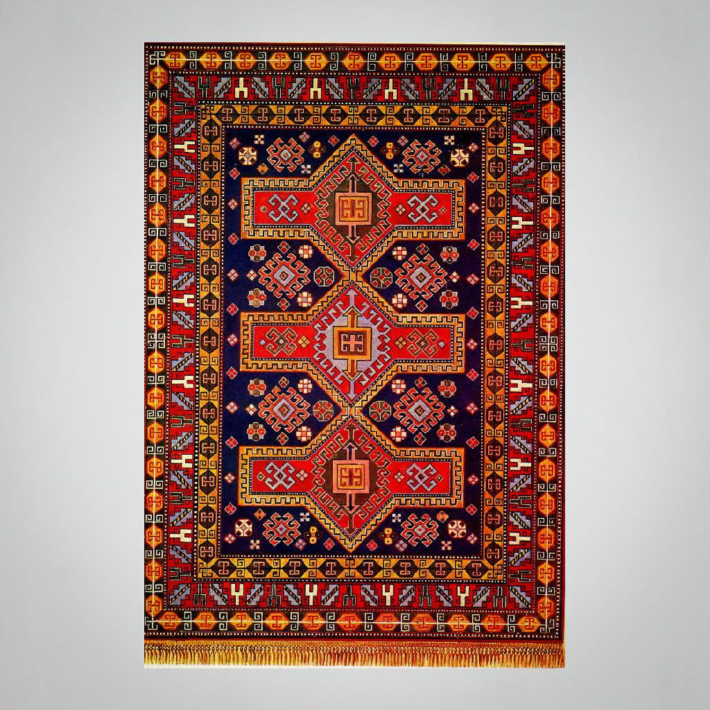 "Chirahli" silk carpet